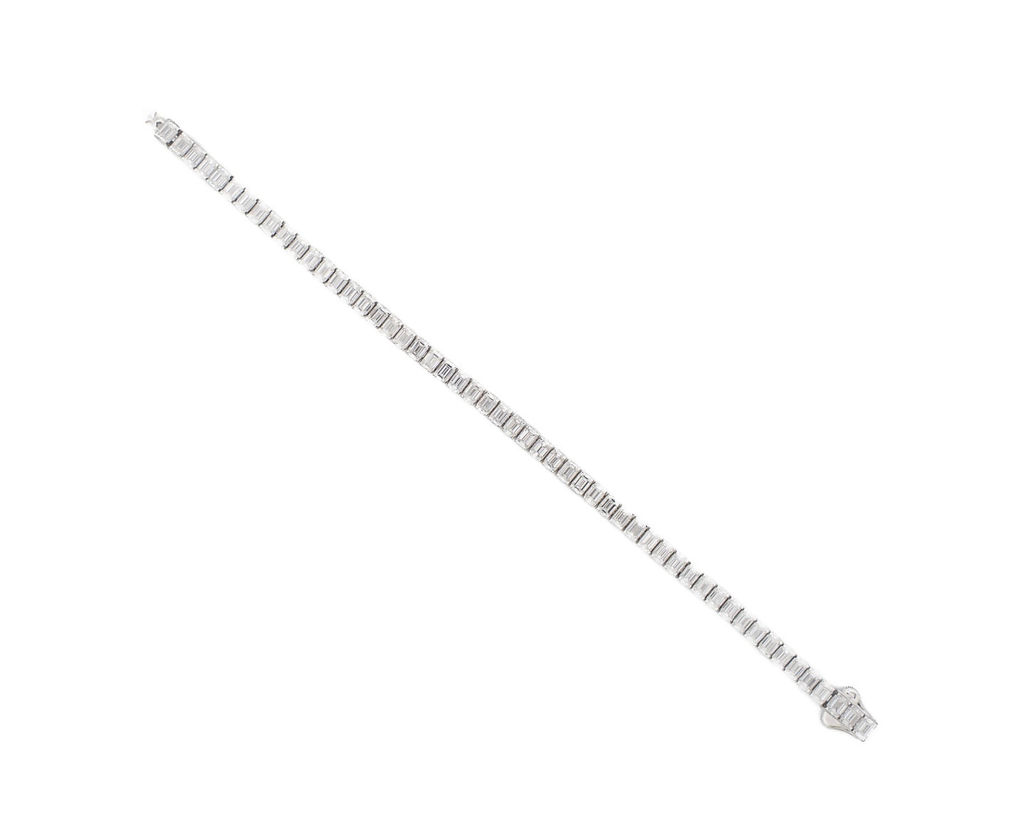 Pulseira emerald cut 7.95 quilates