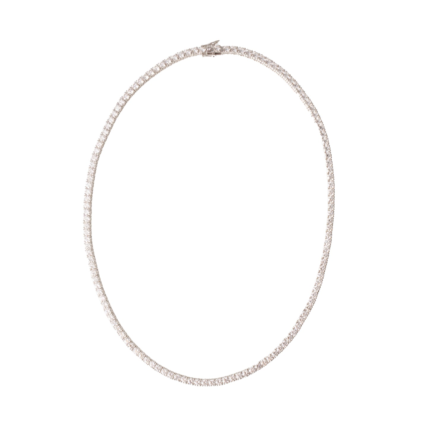 Colar riviera de diamantes - 13.9 quilates de diamante