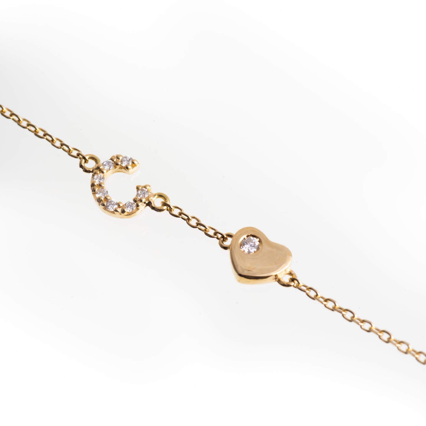 Mom & Me Heart - pulseira adulto + pulseira bebê